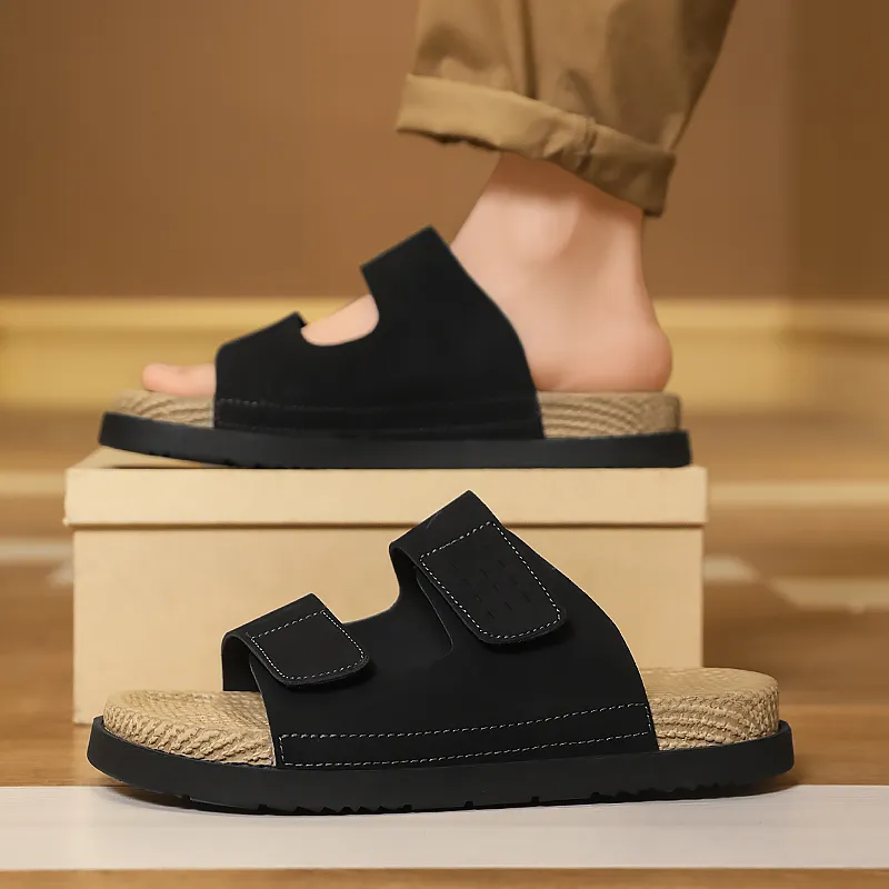 NANJIREN Odor Resistant Slide Slippers Men's-9