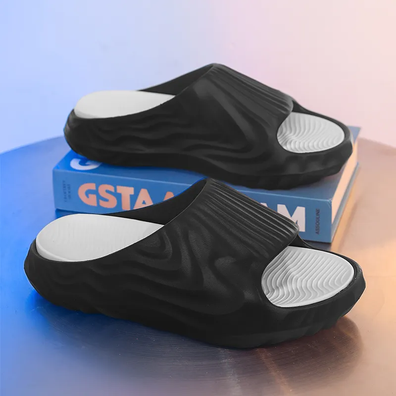 NANJIREN EVA Slip Resistant Abrasion Resistant Slide Slippers Men's-9