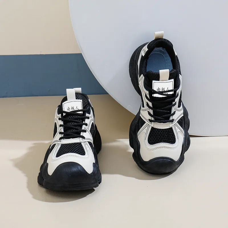 NANJIREN Cushioning Wear Resistant Low Top Chunky Sneakers Women's-1