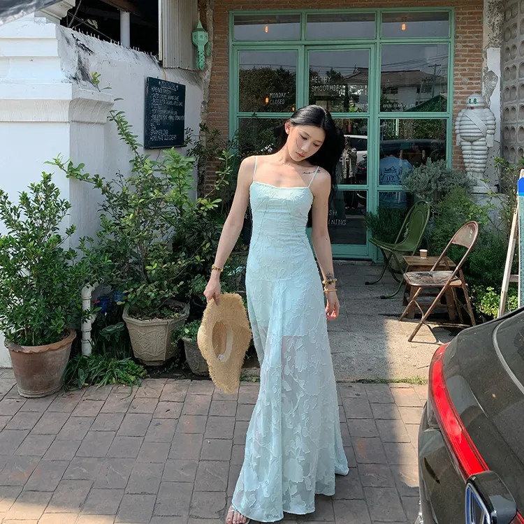 Mu Xiao Xin Slip Dresses Women's-2