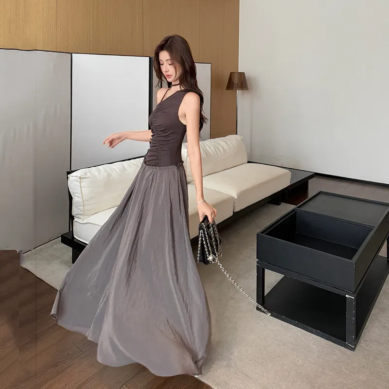 Mu Xiao Xin Sleeveless Dress Women's-3
