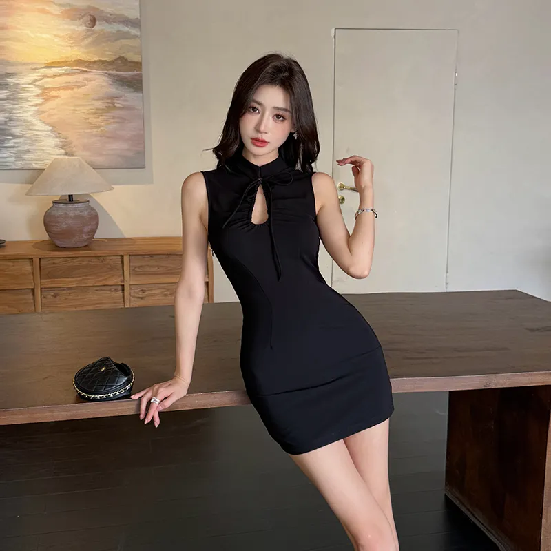 Mu Xiao Xin Sleeveless Dress Women's-2