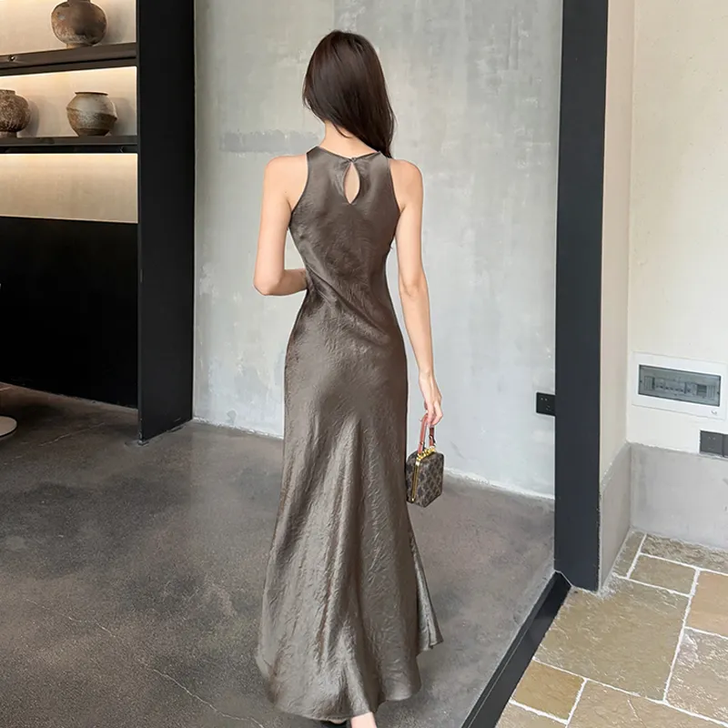 Mu Xiao Xin Sleeveless Dress Women's-1
