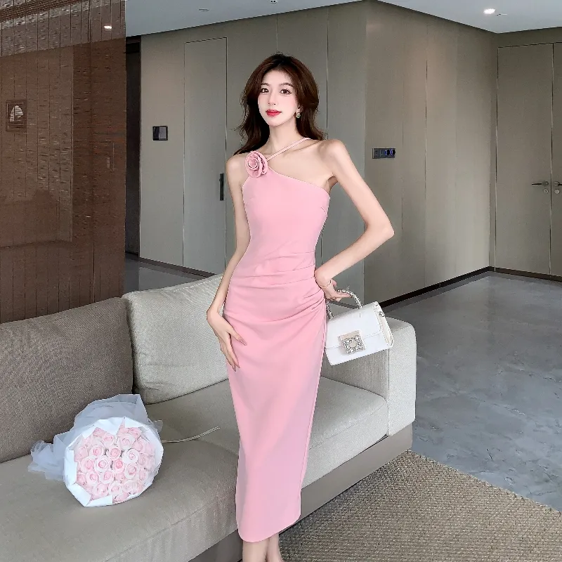 Mu Xiao Xin Slip Dresses Women's-3