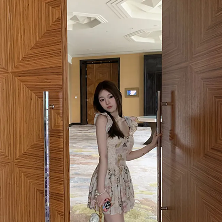 Mu Xiao Xin Short Sleeved Dress Women's-6