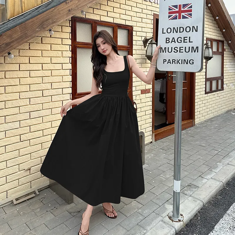 Mu Xiao Xin Slip Dresses Women's-6