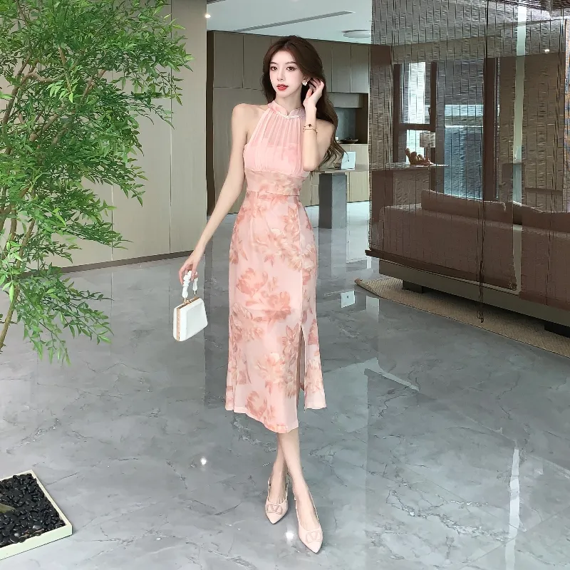 Mu Xiao Xin Sleeveless Dress Women's-5