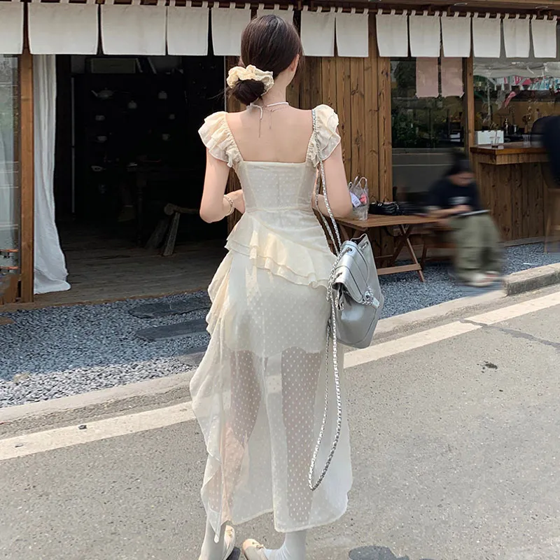 Mu Xiao Xin Sleeveless Dress Women's-10