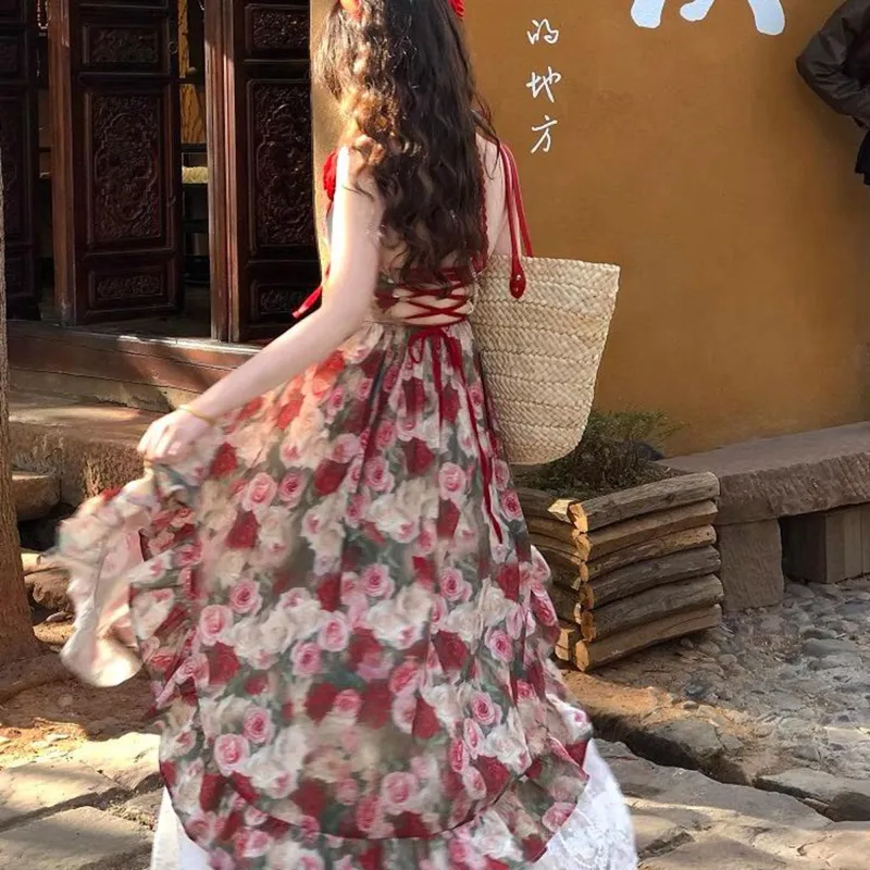 Mu Xiao Xin Slip Dresses Women's-9
