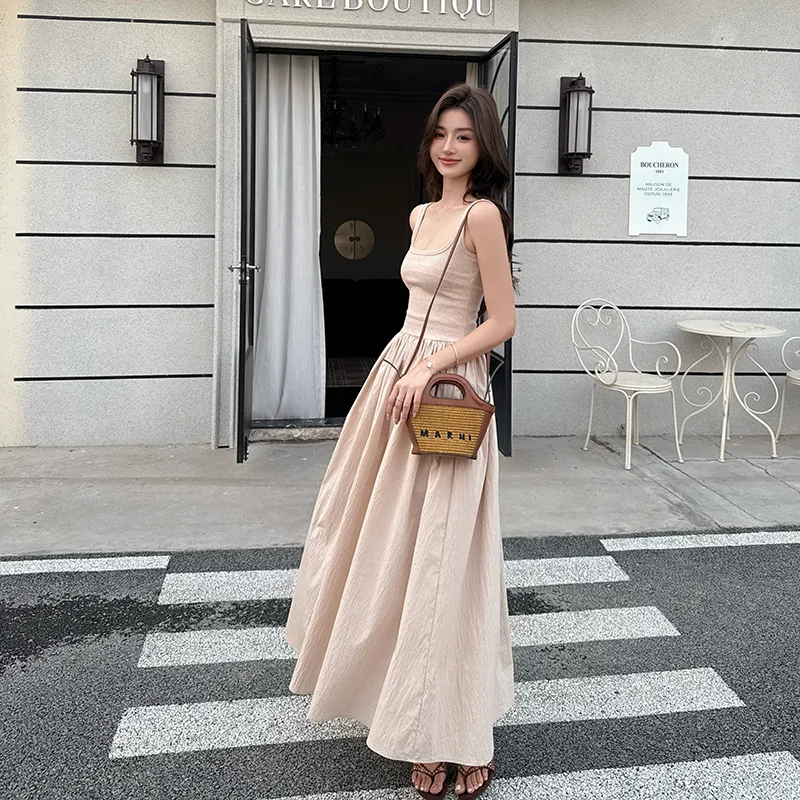 Mu Xiao Xin Slip Dresses Women's-4