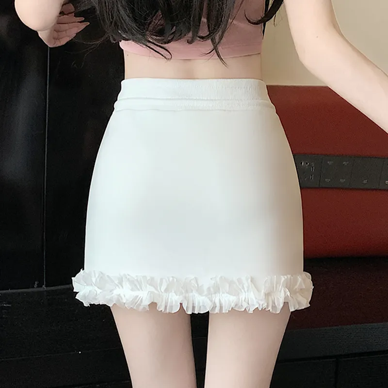 Mu Xiao Xin Casual Short Skirts Women's-3