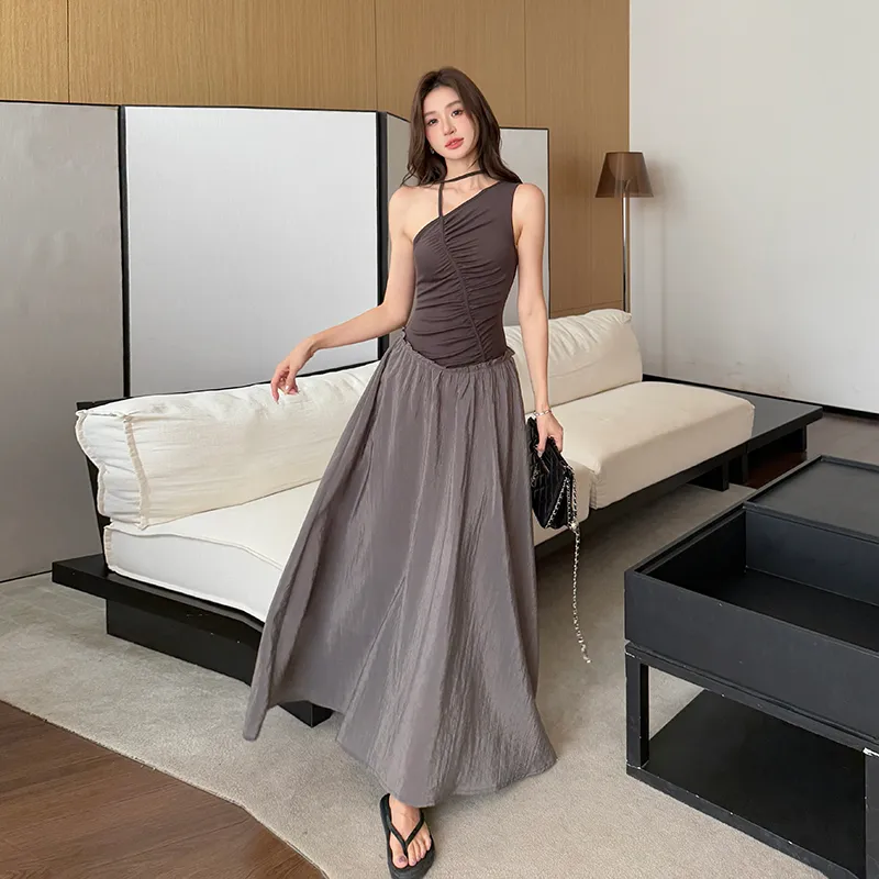 Mu Xiao Xin Sleeveless Dress Women's-1