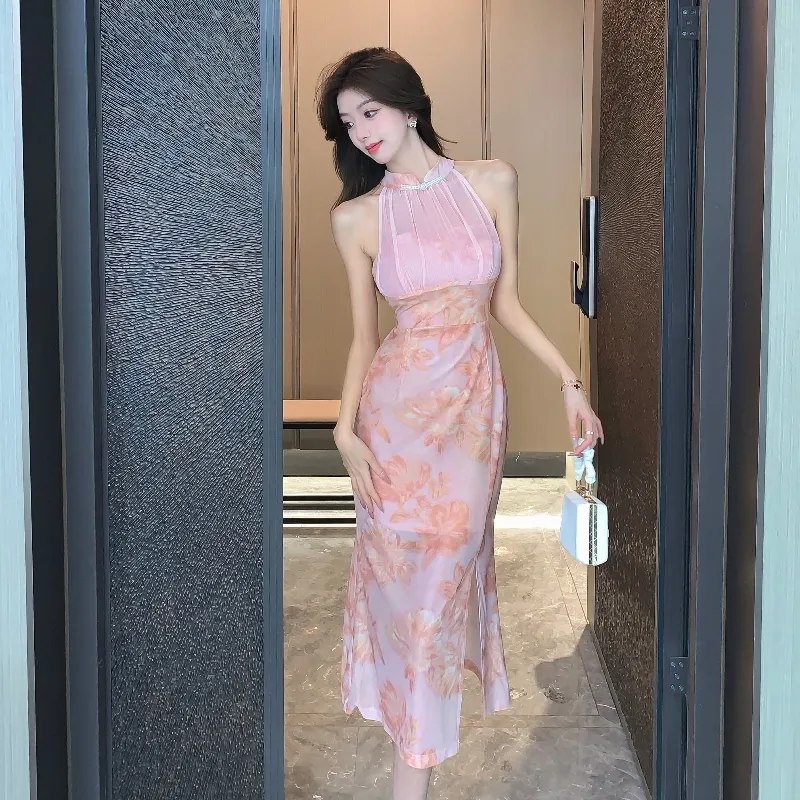 Mu Xiao Xin Sleeveless Dress Women's-4