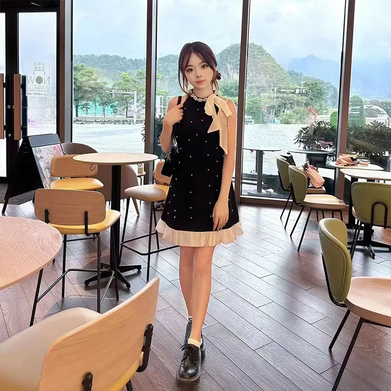 Mu Xiao Xin Sleeveless Dress Women's-5