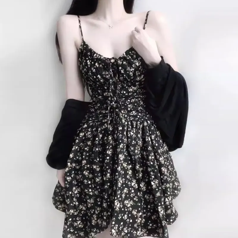 Mu Xiao Xin Two Piece Skirt Sets Women's-4