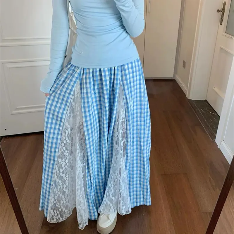 Mu Xiao Xin Casual Long Skirt Women's-4