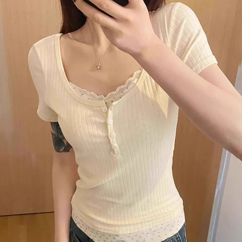 Mu Xiao Xin T Shirts Women's-5