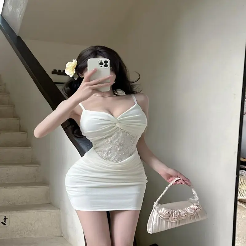 Mu Xiao Xin Slip Dresses Women's-8