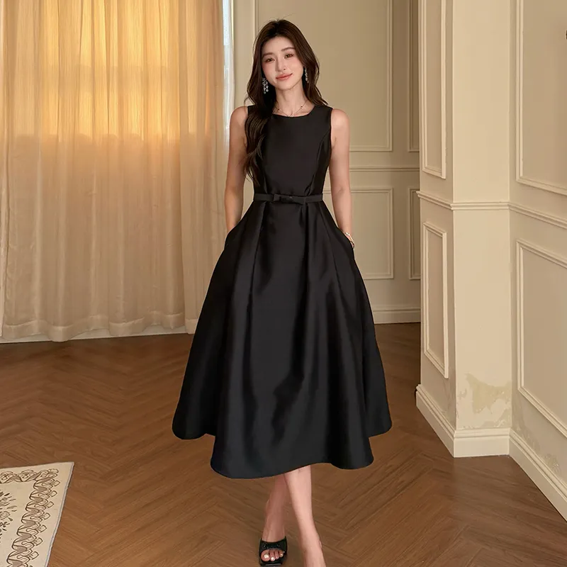 Mu Xiao Xin Sleeveless Dress Women's-3