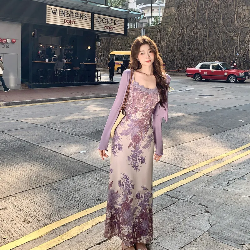 Mu Xiao Xin Two Piece Skirt Sets Women's-6