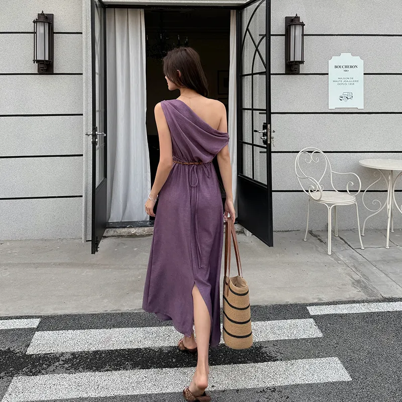 Mu Xiao Xin Short Sleeved Dress Women's-1
