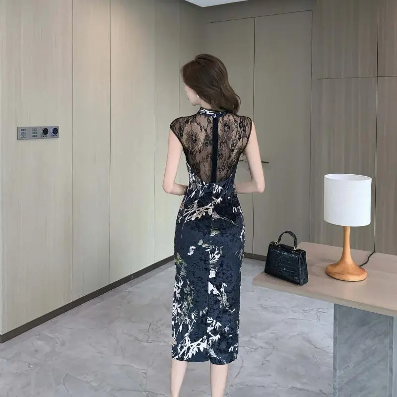 Mu Xiao Xin Sleeveless Dress Women's-1