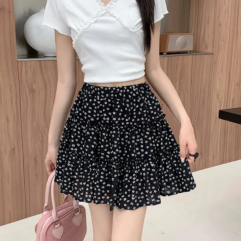 Mu Xiao Xin Casual Short Skirts Women's-6
