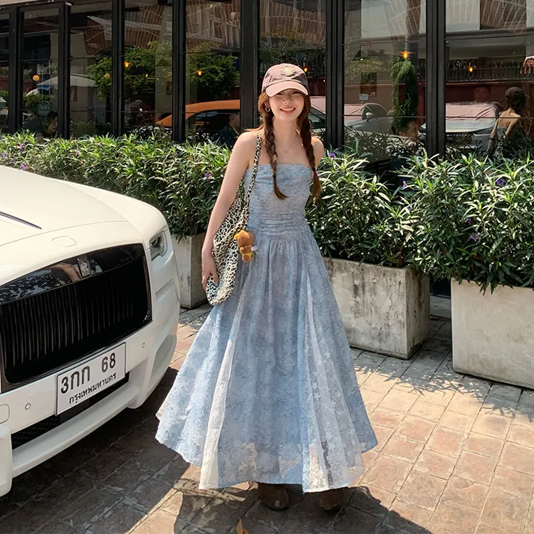Mu Xiao Xin Sleeveless Dress Women's-7