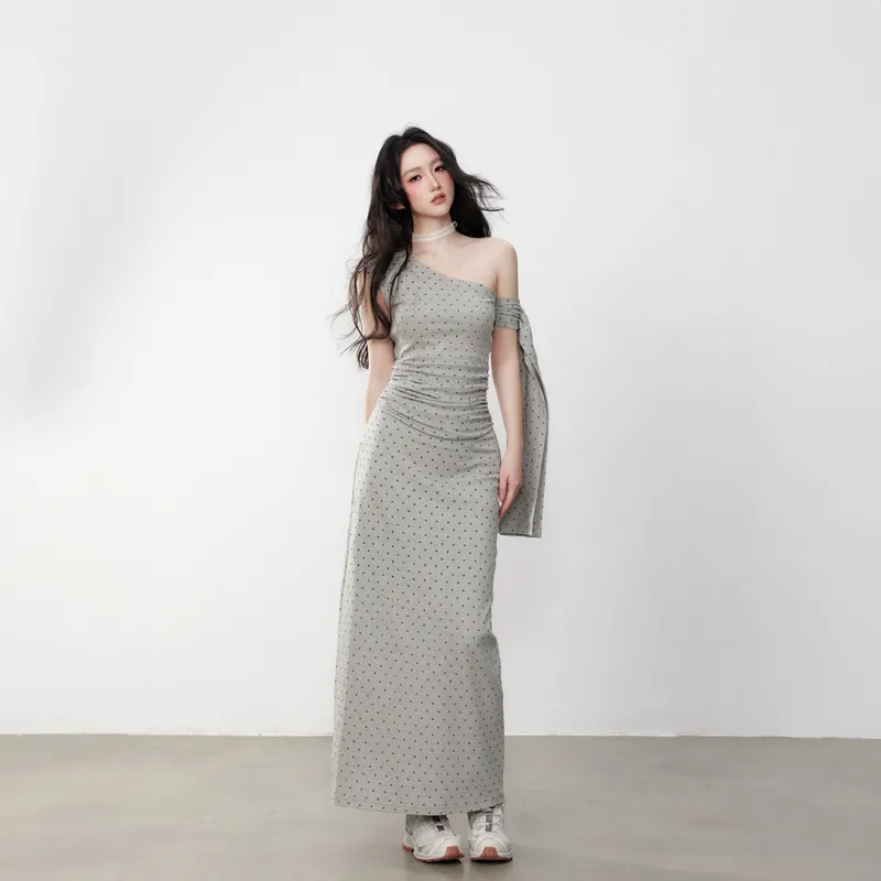 Mu Xiao Xin Short Sleeved Dress Women's-4