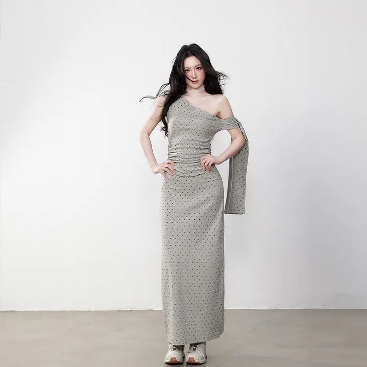 Mu Xiao Xin Short Sleeved Dress Women's-6
