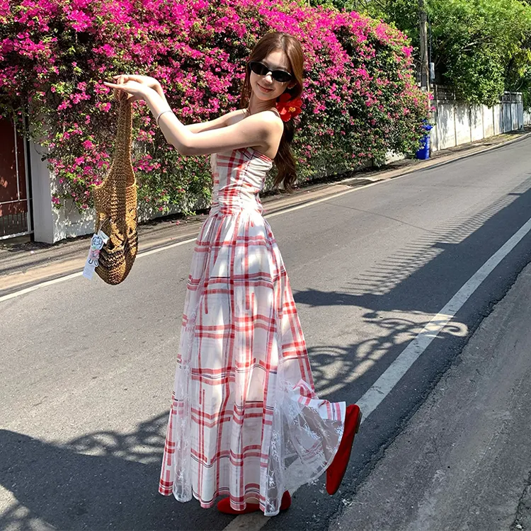 Mu Xiao Xin Sleeveless Dress Women's-4
