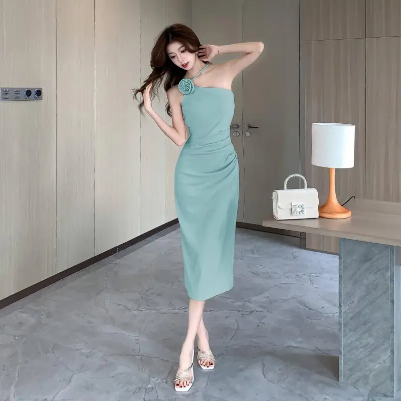 Mu Xiao Xin Slip Dresses Women's-9