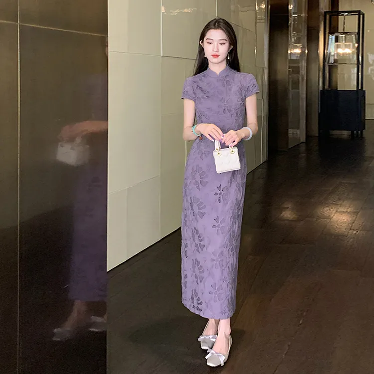 Mu Xiao Xin Short Sleeved Dress Women's-4