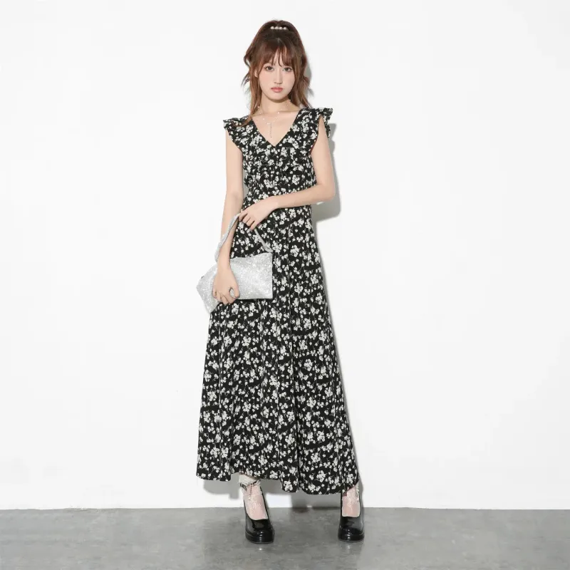 Mu Xiao Xin Sleeveless Dresses Women's Black-2