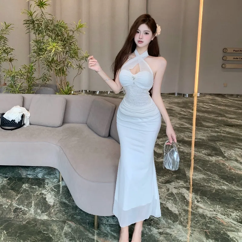 Mu Xiao Xin Sleeveless Dress Women's-3