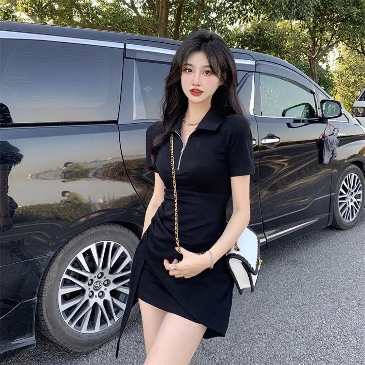 Mu Xiao Xin Short Sleeved Dress Women's-11