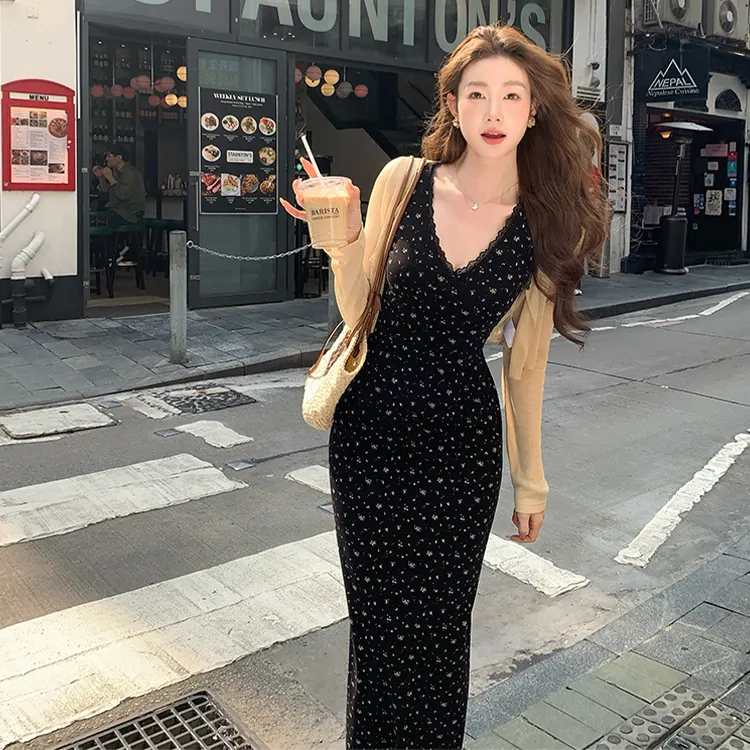 Mu Xiao Xin Two Piece Skirt Sets Women's-4