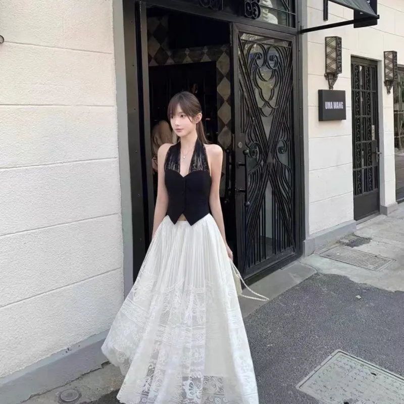 Mu Xiao Xin Skirt Set Women's 2 Piece Set-3