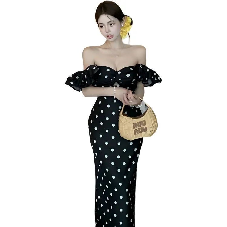 Mu Xiao Xin Short Sleeved Dress Women's-9