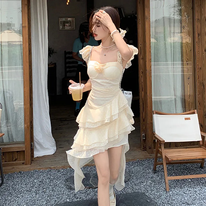 Mu Xiao Xin Sleeveless Dress Women's-12
