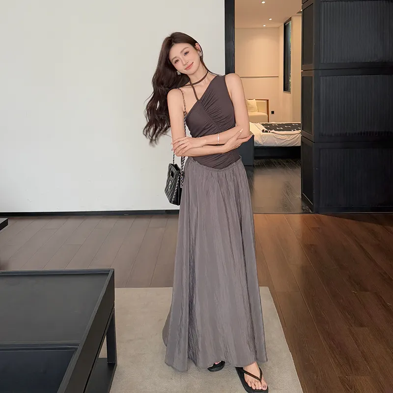 Mu Xiao Xin Sleeveless Dress Women's-2