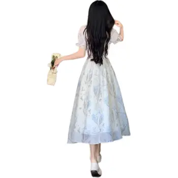 Mu Xiao Xin Short Sleeved Dress Women's