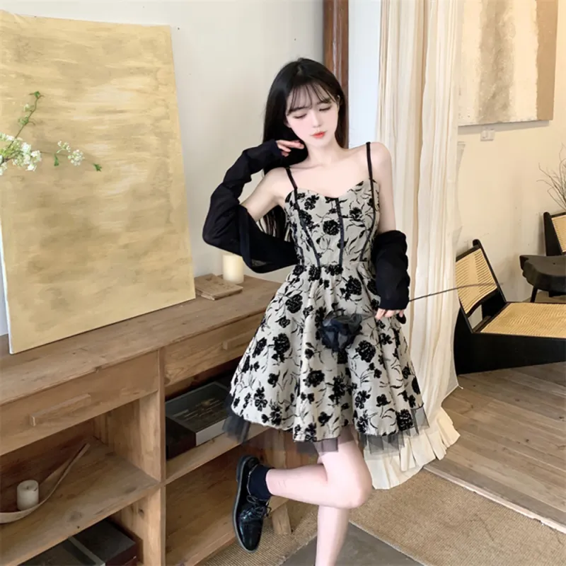 KUNZHUDAXIANG Skirt Set Women's-17