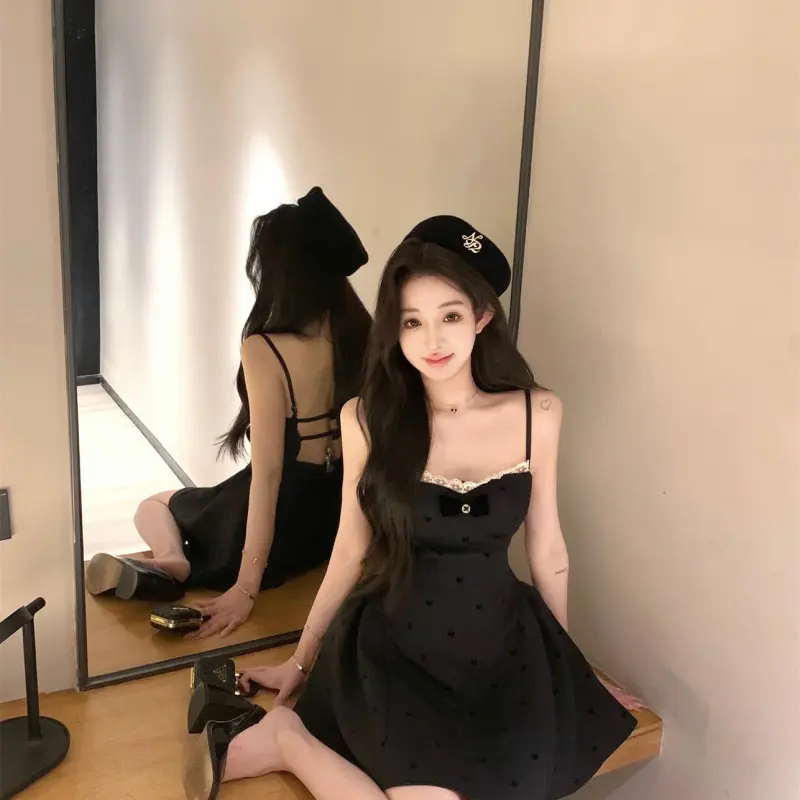 Mu Xiao Xin Slip Dresses Women's-10
