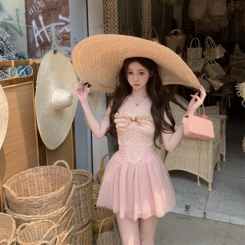 Mu Xiao Xin Slip Dresses Women's-6
