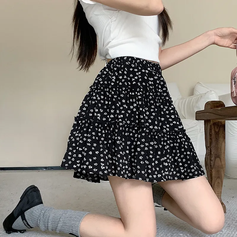 Mu Xiao Xin Casual Short Skirts Women's-7