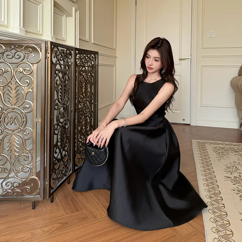 Mu Xiao Xin Sleeveless Dress Women's-4