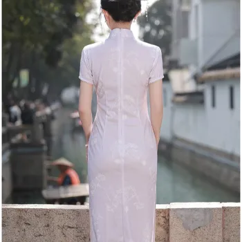 Mu Xiao Xin Cheongsams Women's Purple