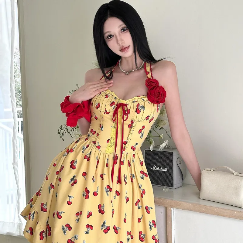 Mu Xiao Xin Slip Dresses Women's-2
