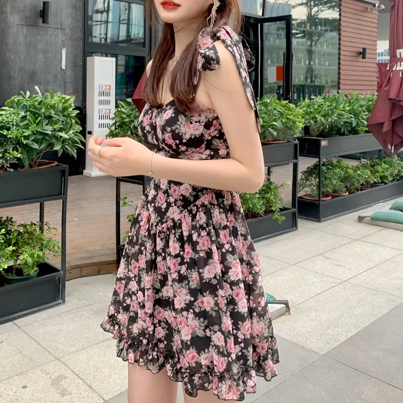 Mu Xiao Xin Slip Dresses Women's Multicolor-4
